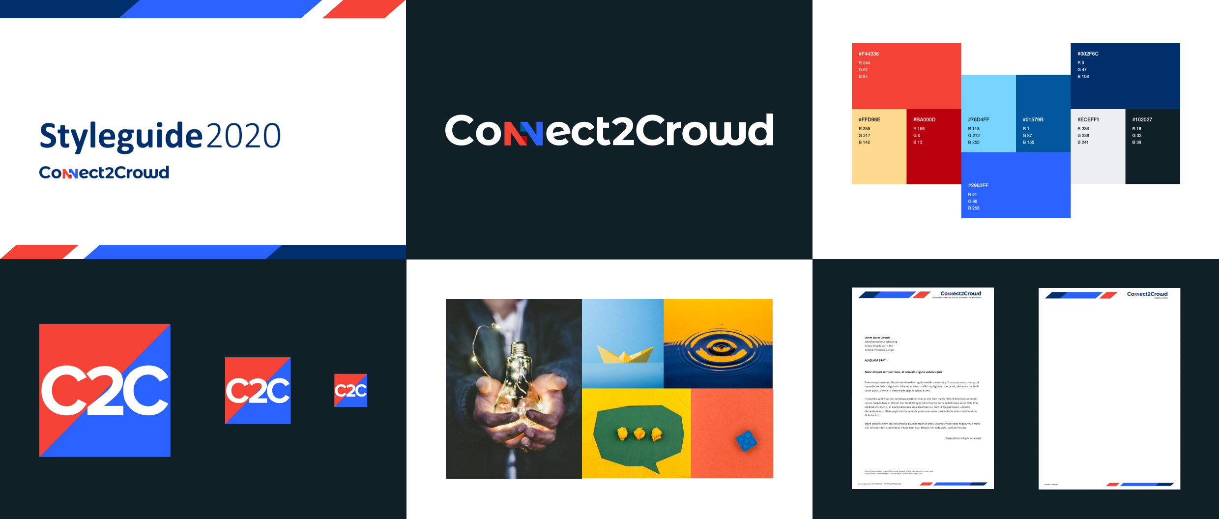 Styleguide for Connect2Crowd