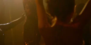 people dancing close-up