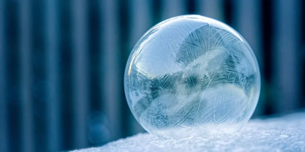 Frozen bubble