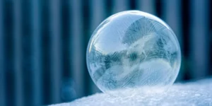 Frozen bubble