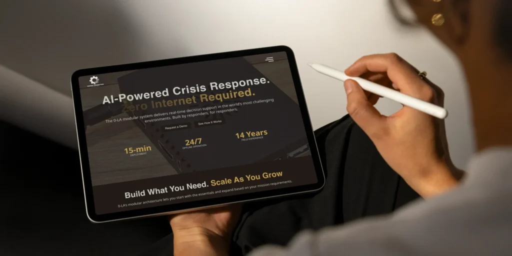 Offline AI-prototype voor crisisrespons, gebouwd voor Crisis Cognition