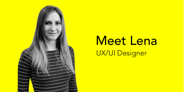 Meet Lena, UX/UI resident and design dynamo