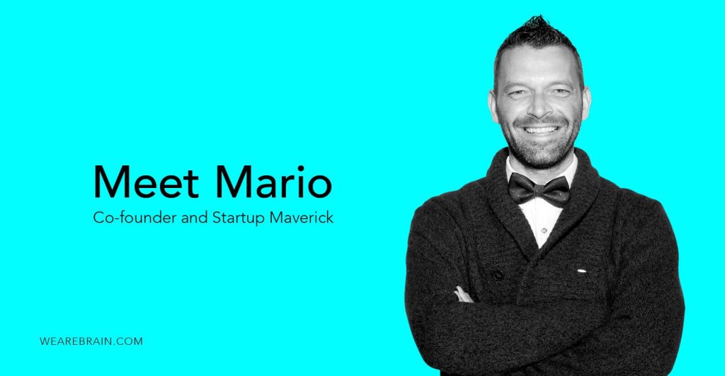 Introducing Mario Grunitz, co-founder and startup maverick