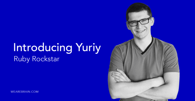 Meet Yuriy, balancing studying and professional life