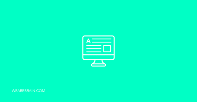 The role of writing in UX and UI