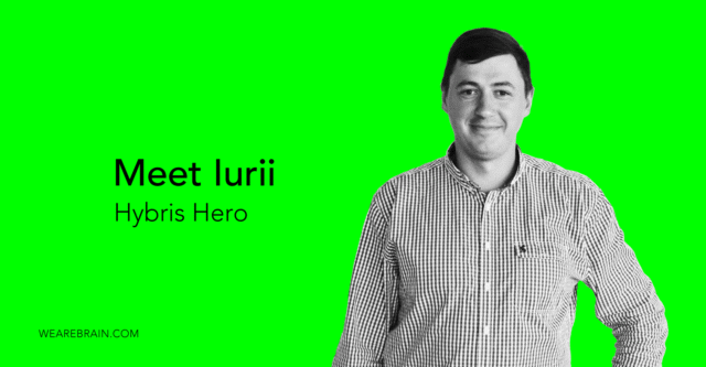 Meet Iurii, Hybris/Java developer extraordinaire