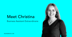 Meet Christina, our Business Assistant whiz