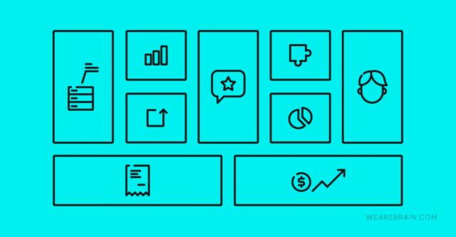 Icon illustration of a canvas