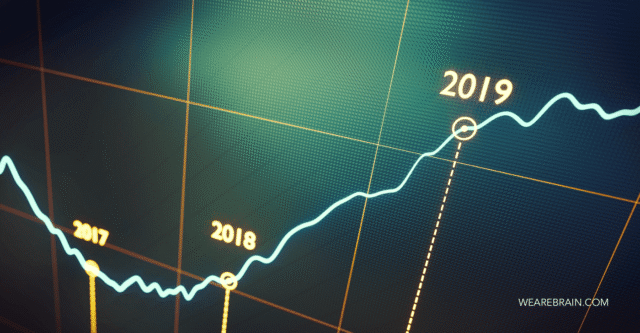 Photo of a line chart