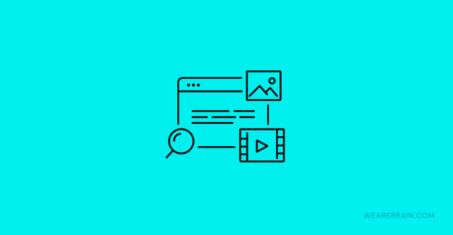 Icons referring to online media