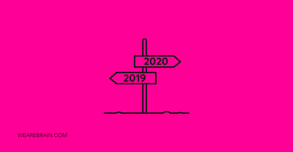 Illustration of a direction pole
