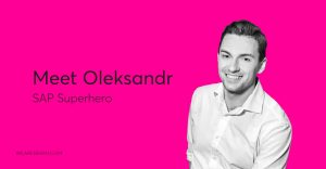 Oleksandr, WeAreBrain team member