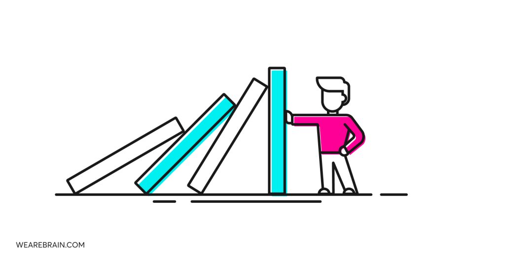 Icon illustration about leadership