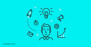 Icon illustration about entrepreneurship