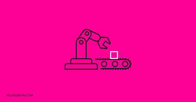 Icon illustration about automation