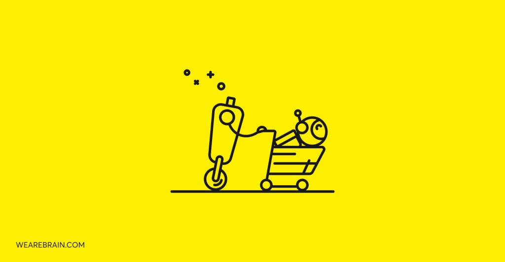 Icon illustration about shopping