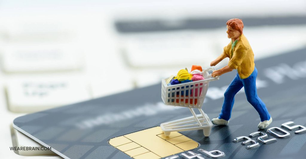 Miniature about shopping