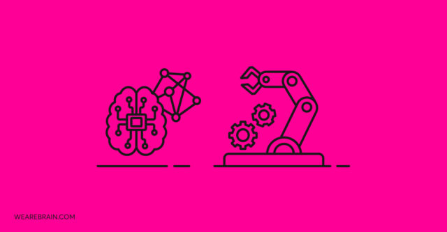 Icon illustration about automation