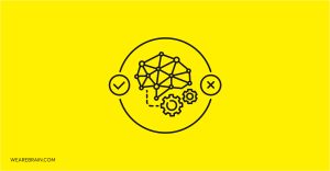 Icon illustration of a brain