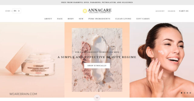 WeAreBrain drives e-com and marketing for Annacare