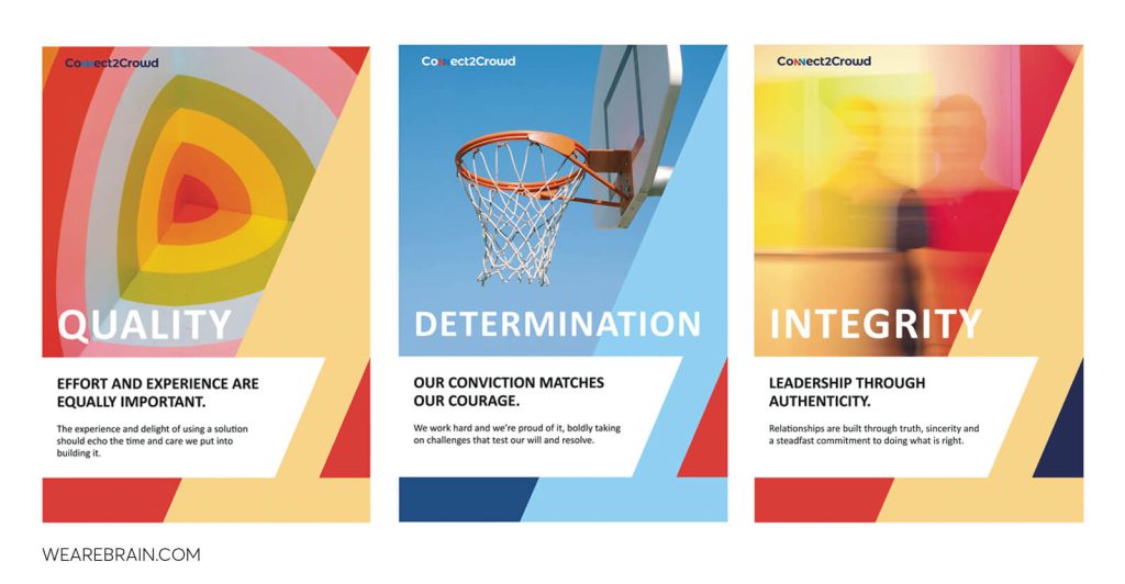 WeAreBrain guides Connect2Crowd’s brand identity
