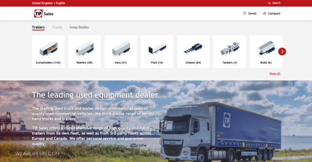 WeAreBrain builds smart webshop for TIP Sales