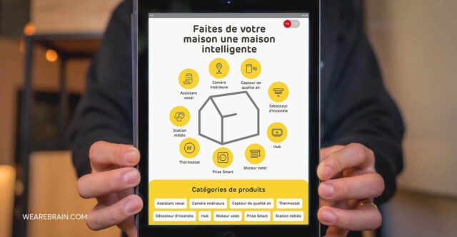 WeAreBrain builds smart in-store tablet for Brico