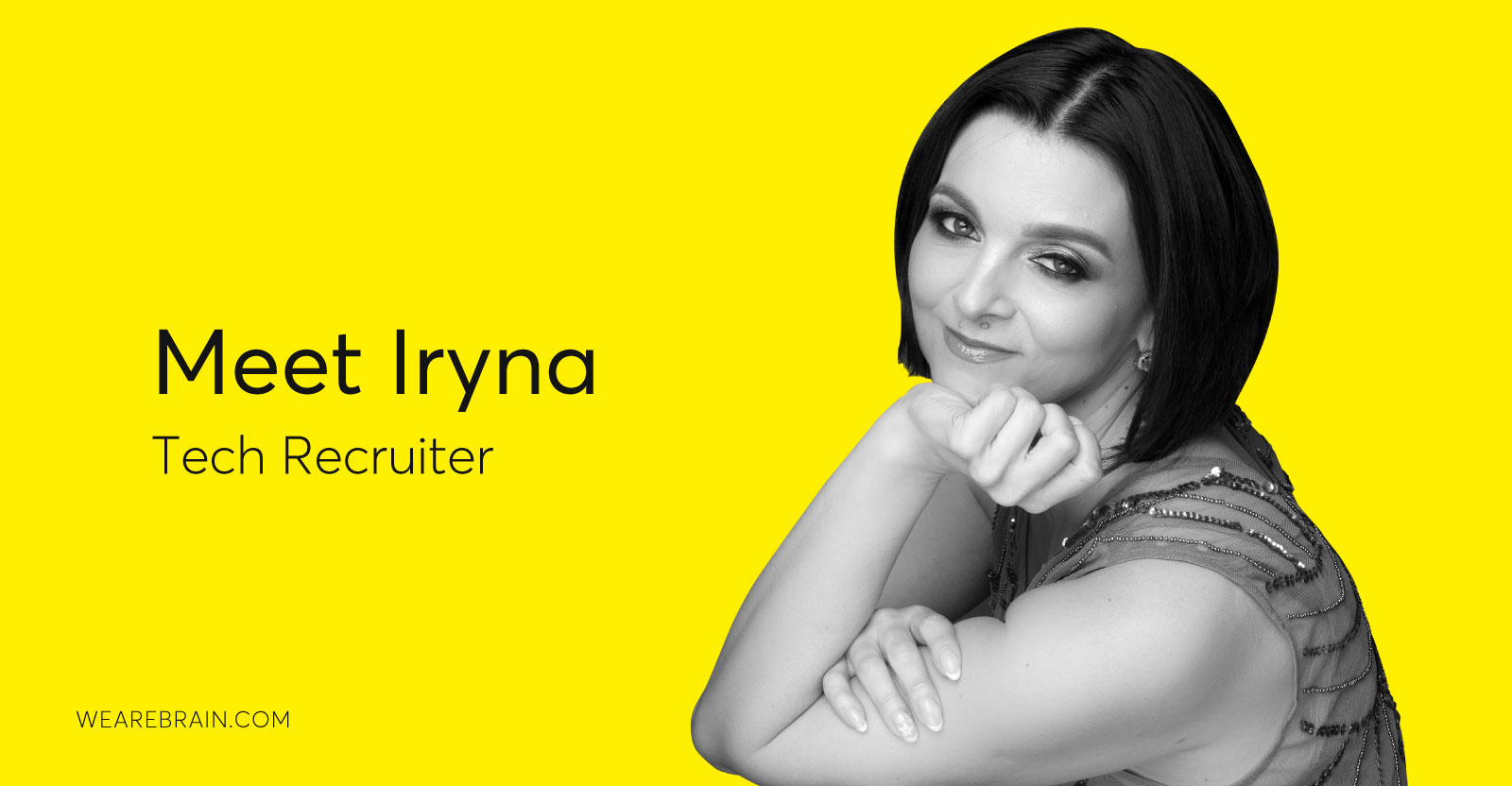 Meet Iryna, our tech recruitment specialist