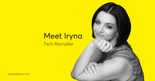 Meet Iryna, our tech recruitment specialist