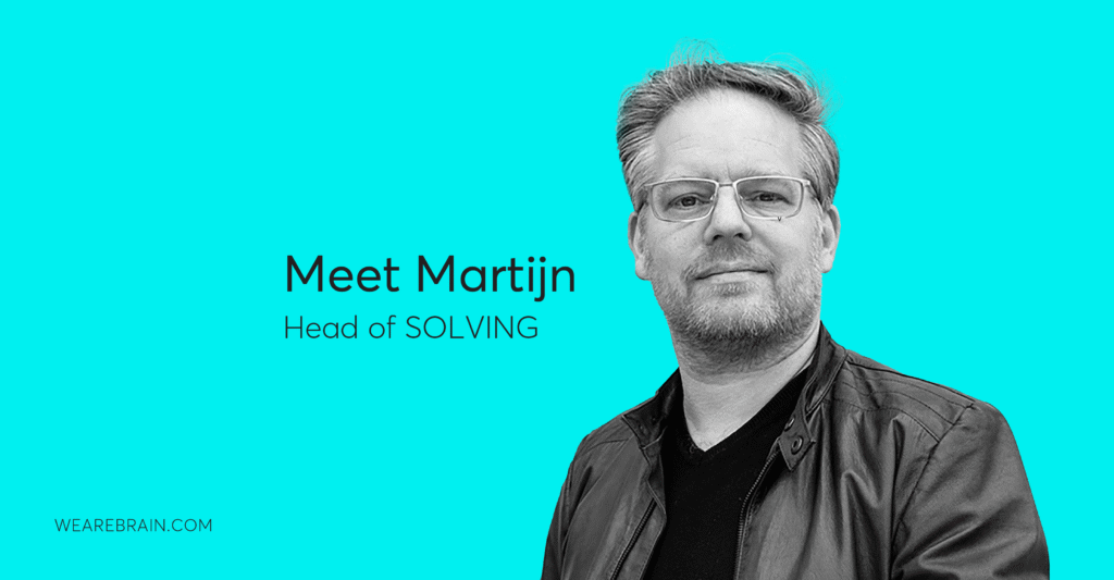 Meet Martijn, our creative problem solver