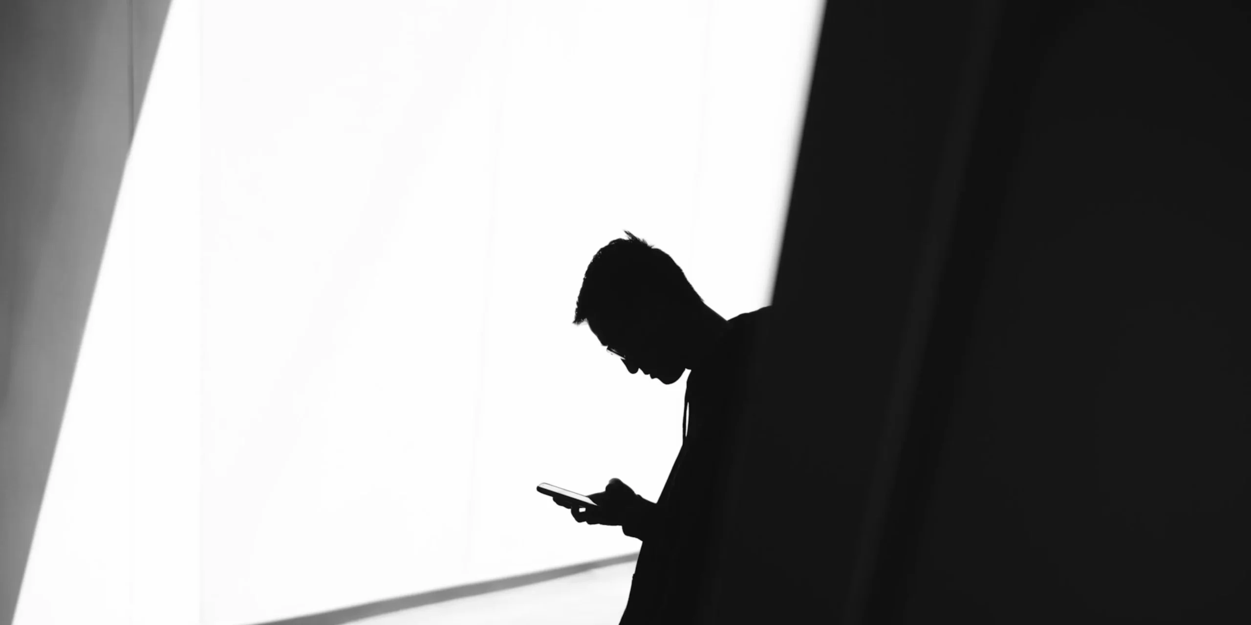 Black and white street photo