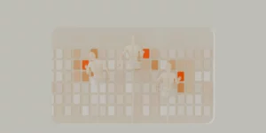 Abstract 3D composition