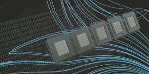 Microchips illustration