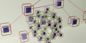 3D network illustration
