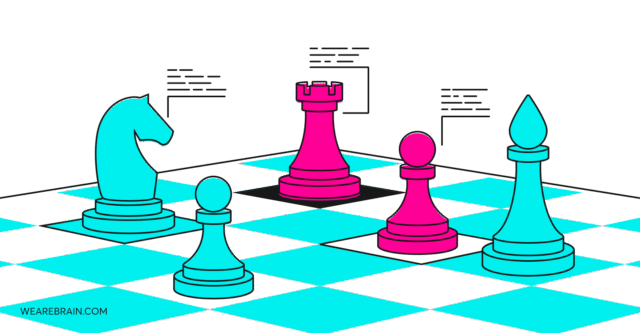illustration of a chess board