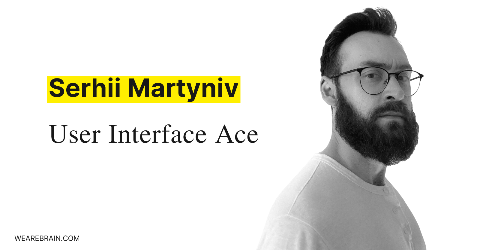 Meet Serhii – User interface ace