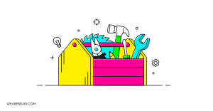 Illustration of a toolbox