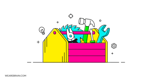 Illustration of a toolbox