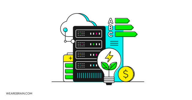 Illustration of a web server
