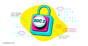 Illustration of a padlock used for security