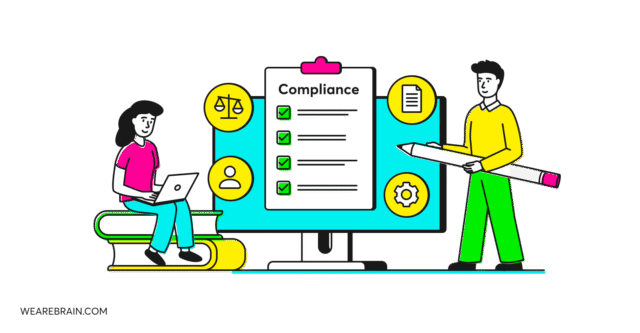 Illustration about compliance