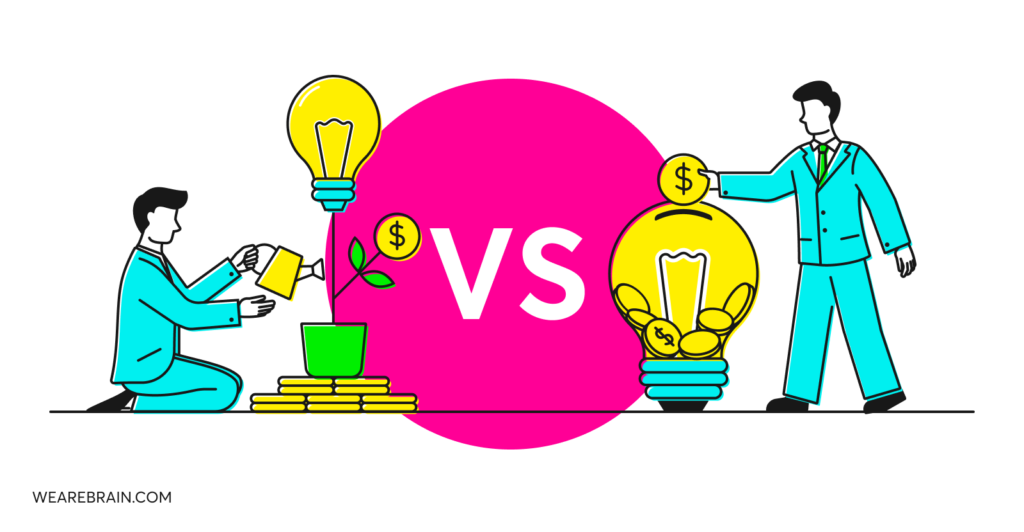 illustration about business funding
