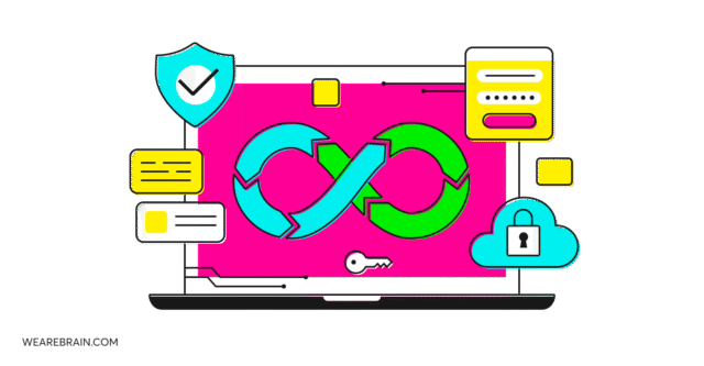 DevOps security illustration