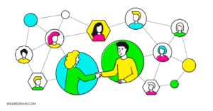 Networking illustration