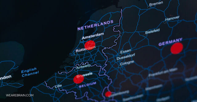 map of the netherlands