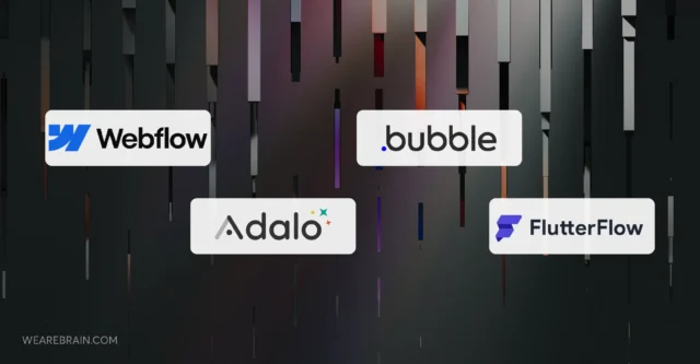 Low code platforms logos