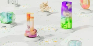 3D abstract shapes