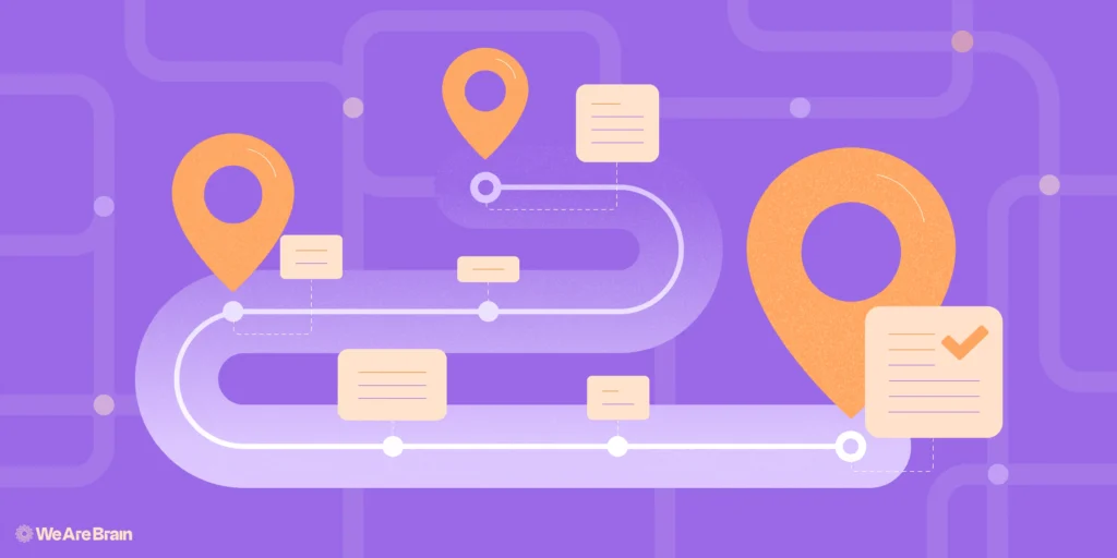A roadmap illustration