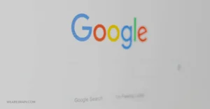 Google search screen