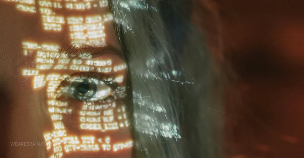 An eye close-up